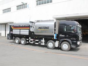  شاحنة ترقيع الأسفلت بالألياف (3 في 1) 