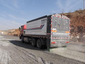  شاحنة رش مواد الربط 